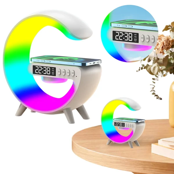 LED Table Lamp Wireless Speaker