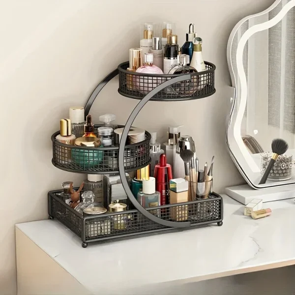 Makeup Storage Rack Organizer