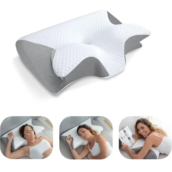 Ergonomic Contour Orthopedic Pillow for Neck